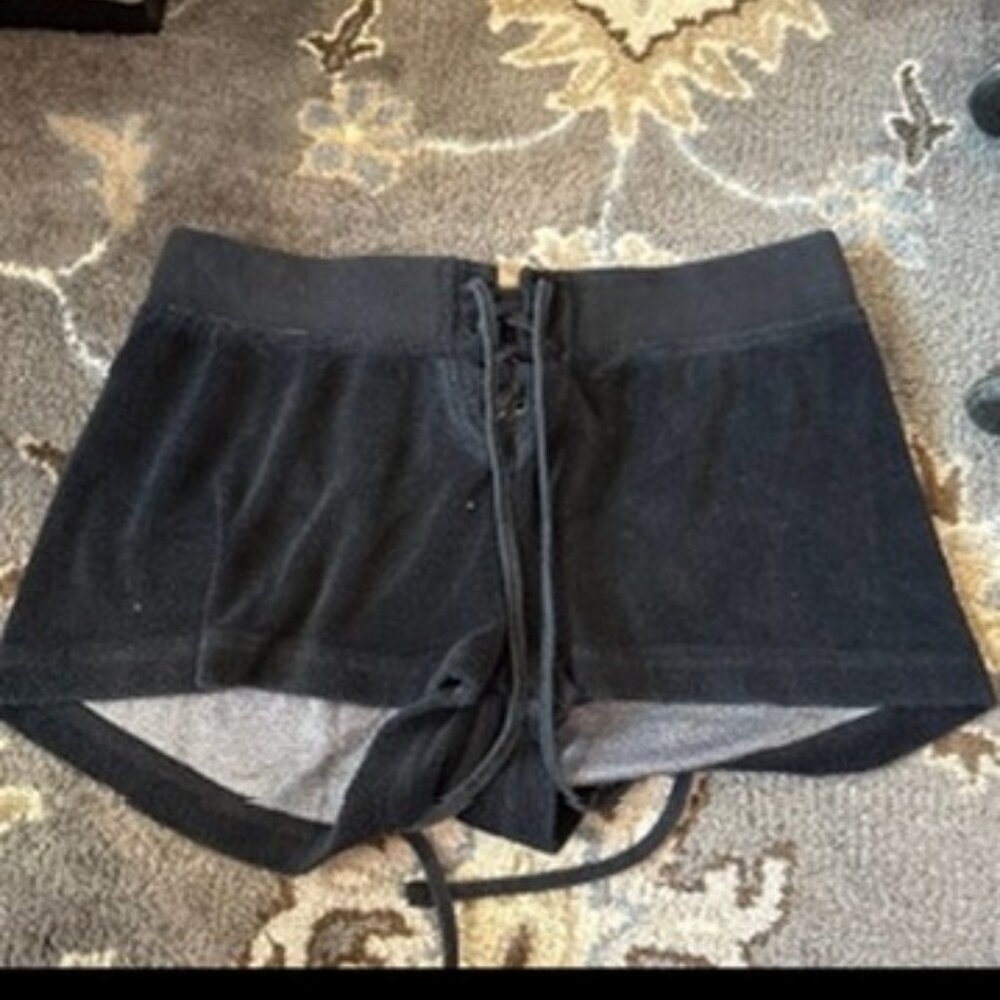 Girls black Hard Tail shorts